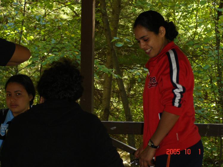 Ilham making lunch